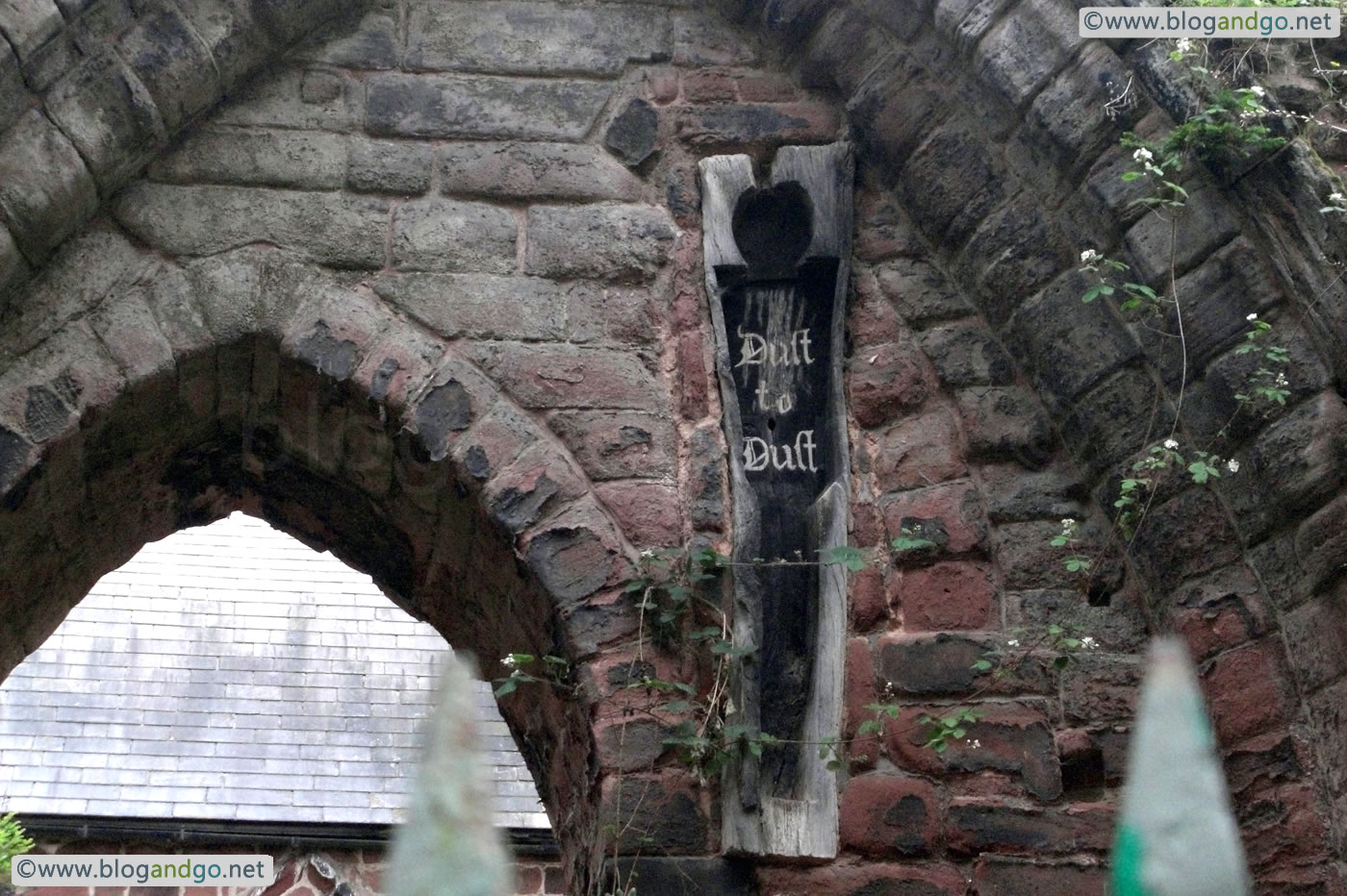 Chester - St John the Baptist Church, 'Dust to Dust'